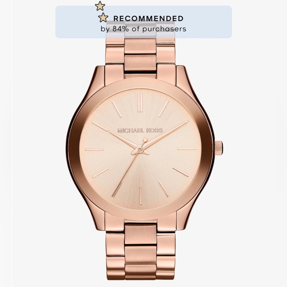 Michael Kors Rose Gold Watch - Picture 7 of 8